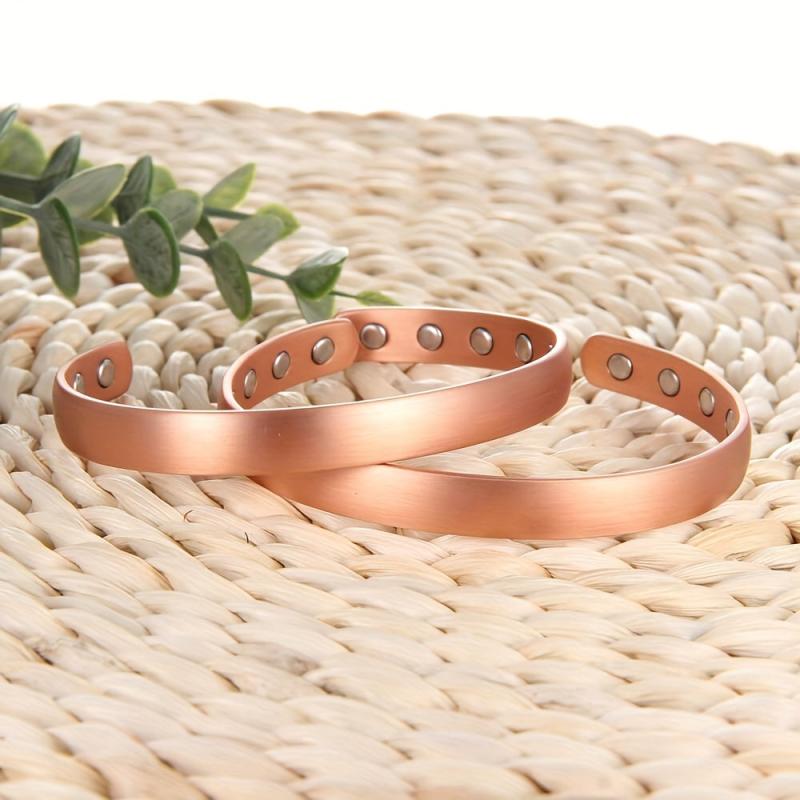 Copper Magnetic Bracelet Women Pure Copper Bangle Jewelry