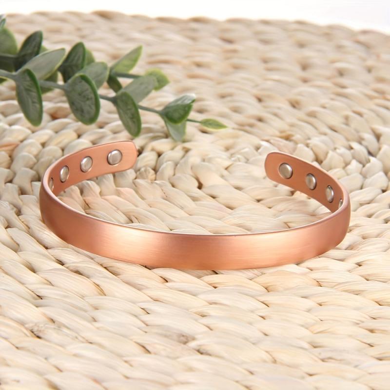 Copper Magnetic Bracelet Women Pure Copper Bangle Jewelry