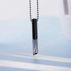 Stainless Steel Meditation Pendant for Stress Relief
