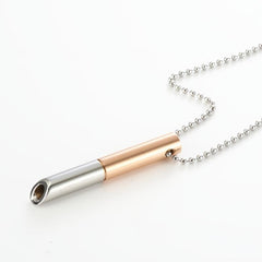 Stainless Steel Meditation Pendant for Stress Relief