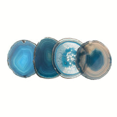 Natural Agate Wind Chime Pieces for Jewelry Crafts and Coasters