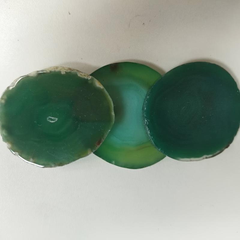 Natural Agate Wind Chime Pieces for Jewelry Crafts and Coasters