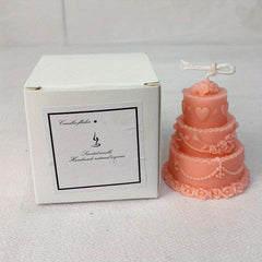 Flame Cake Scented Candle Double Layer Three Layer Birthday Cake