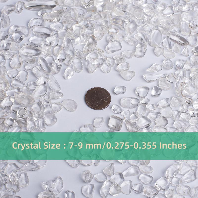 Clear Quartz Crystal Chips 0.7-0.85 cm