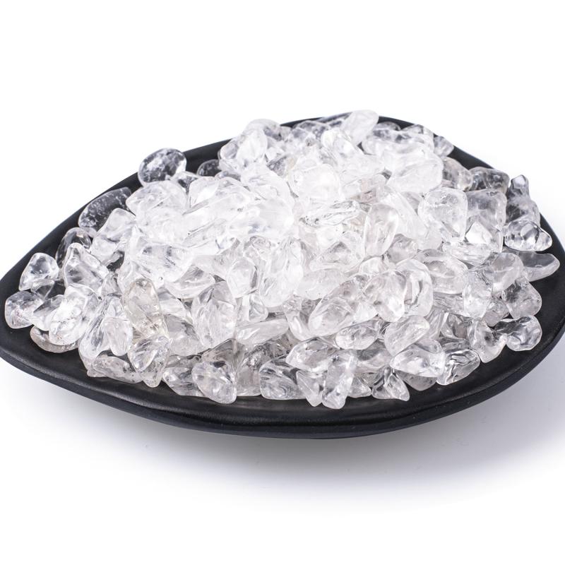 Clear Quartz Crystal Chips 0.7-0.85 cm