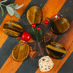 Tiger's Eye Crystal Chakra Stones for Kids