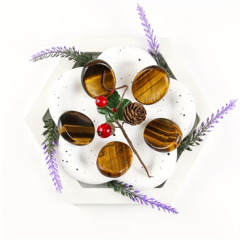 Tiger's Eye Crystal Chakra Stones for Kids