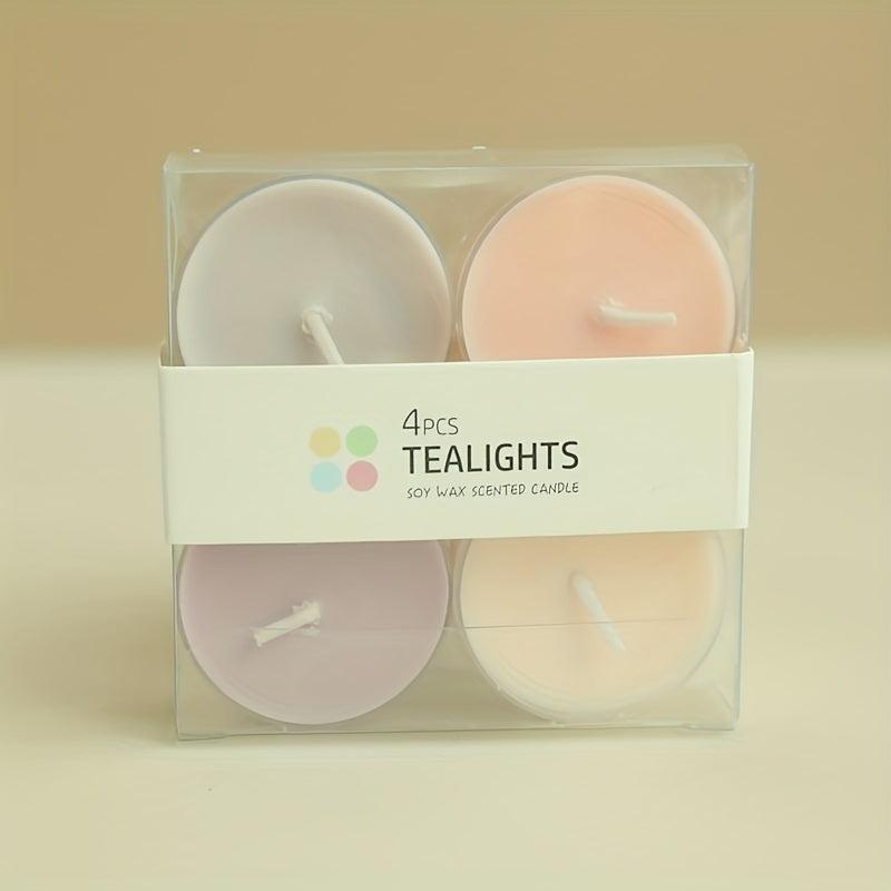 Aromatherapy Candles Set for Home and Sleep Aid - 4pcs