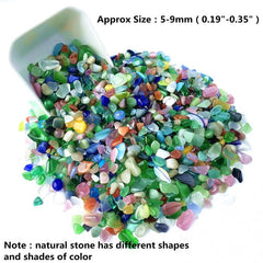 100g 200g Natural Cat's Eye Stone Crystal Chips Polished Stones