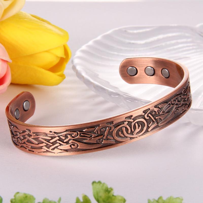 Magnetic Bracelets Lymphatic Drainage Copper Bracelet For Men