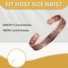 Magnetic Bracelets Lymphatic Drainage Copper Bracelet For Men