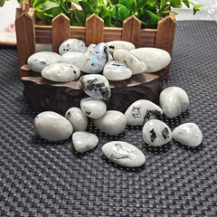 Irregular Rainbow Moonstone Palm Stone Pocket Massage Trouble Stone