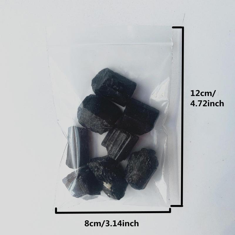2oz 5oz Natural Tourmaline Raw Stone for Healing Home Decor & Aquarium