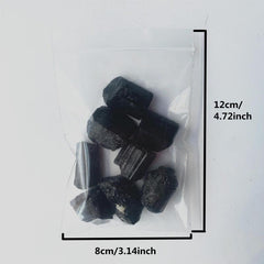 2oz 5oz Natural Tourmaline Raw Stone for Healing Home Decor & Aquarium