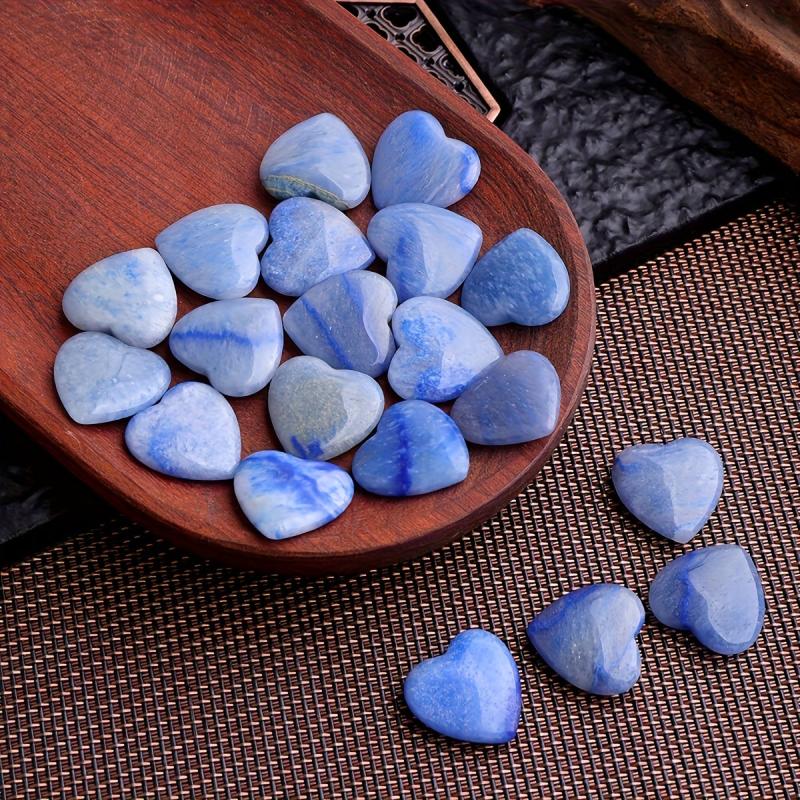 Healing Crystal Dongling Tomb Stone Heart Love Palm Worry Stone Chakra Reiki