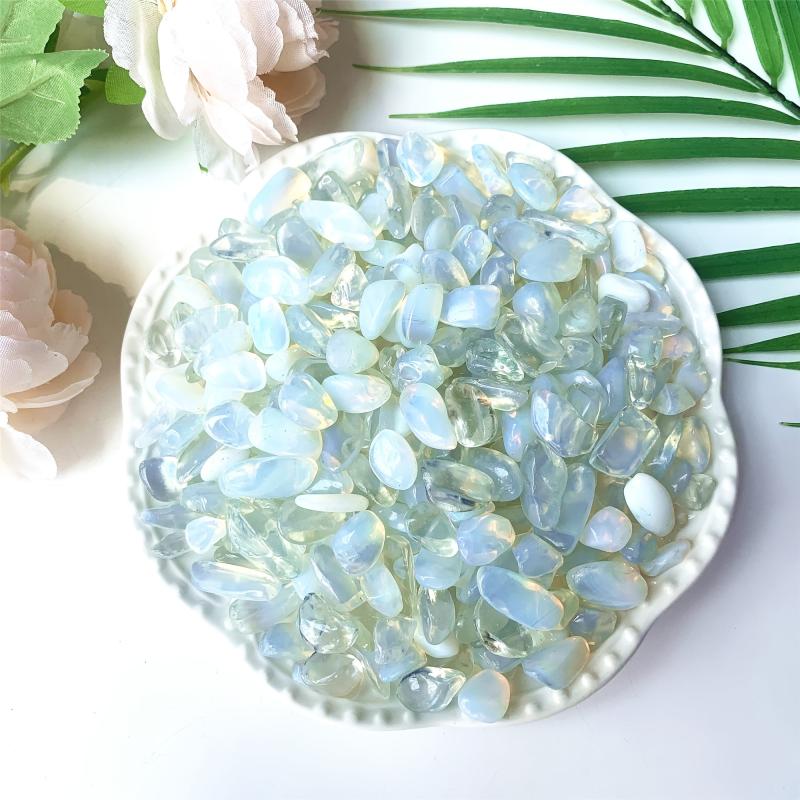 Natural Opalite Crystal Chips Polished Stones Healing Crystals 50g 100g