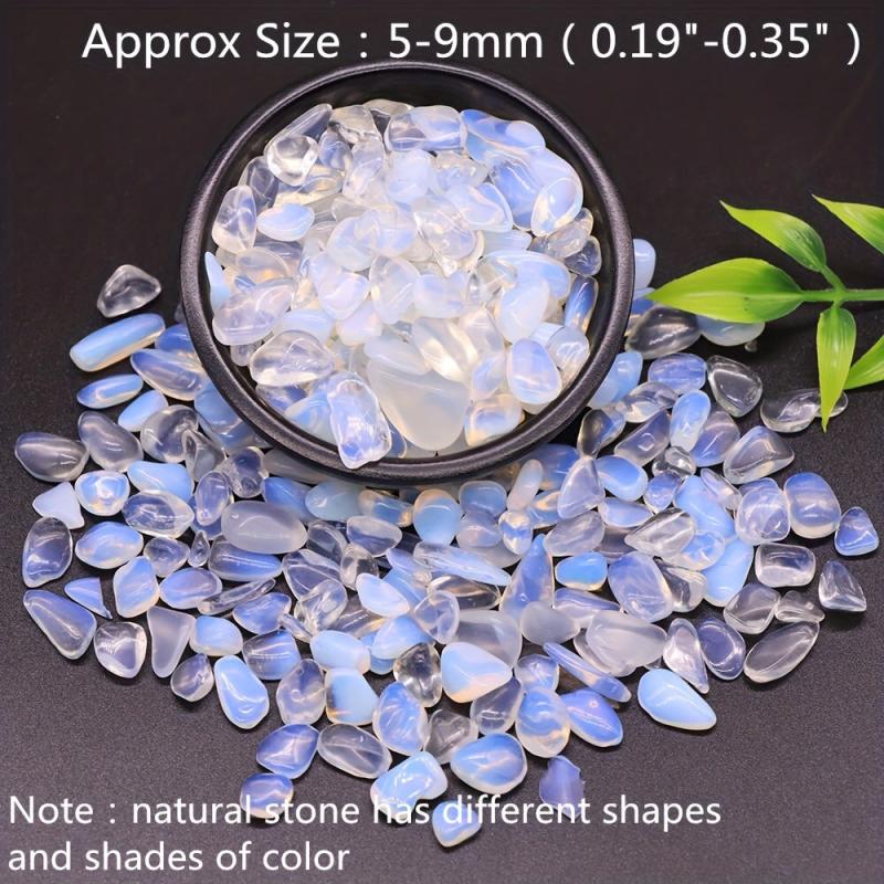 Natural Opalite Crystal Chips Polished Stones Healing Crystals 50g 100g