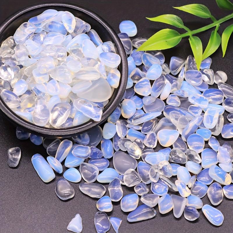 Natural Opalite Crystal Chips Polished Stones Healing Crystals 50g 100g