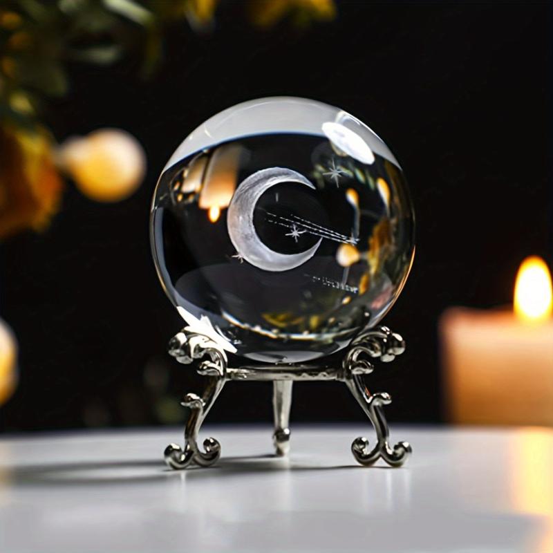Luminous Square Crystal Ball Birthday Keepsake Glass Ball