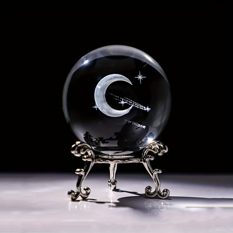 Luminous Square Crystal Ball Birthday Keepsake Glass Ball