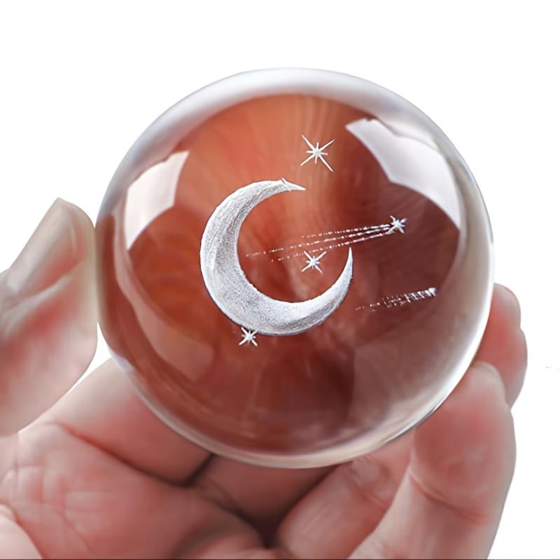 Luminous Square Crystal Ball Birthday Keepsake Glass Ball