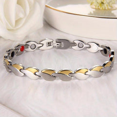 Women's Titanium Steel Magnetic Bracelet with Neodymium Magnets