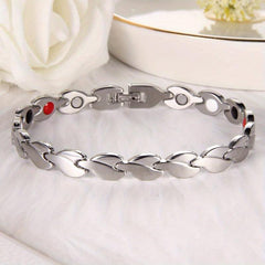 Women's Titanium Steel Magnetic Bracelet with Neodymium Magnets