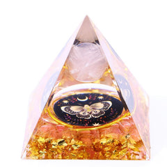 Orgone Pyramid Healing Crystal Stress Relief Chakra Reiki