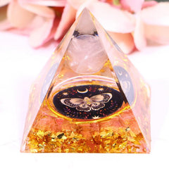 Orgone Pyramid Healing Crystal Stress Relief Chakra Reiki