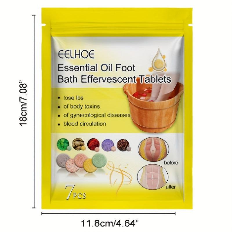Ginger Foot Bath Effervescent Tablets - Disperse Cold, Nourish Skin