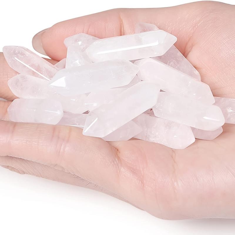 Clear Quartz Healing Crystals Wands Polished Tumbled Stones Bulk