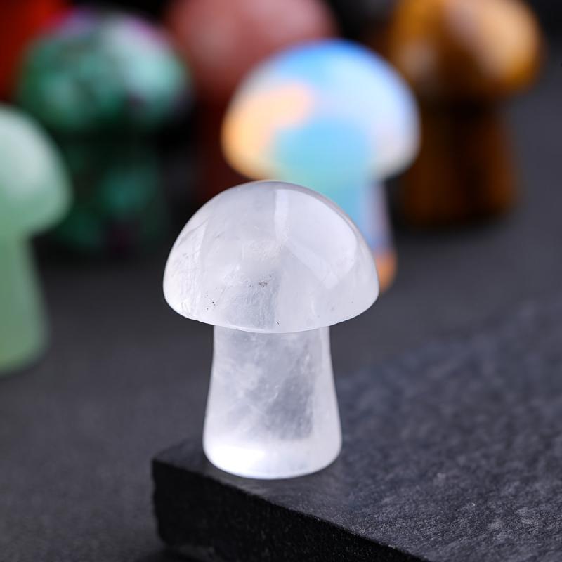Meditative Mini Mushroom Stone Garden Decoration Gift