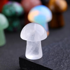Meditative Mini Mushroom Stone Garden Decoration Gift