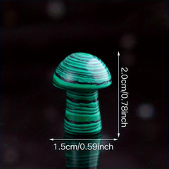 Meditative Mini Mushroom Stone Garden Decoration Gift