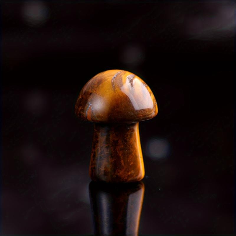 Meditative Mini Mushroom Stone Garden Decoration Gift