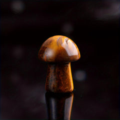 Meditative Mini Mushroom Stone Garden Decoration Gift