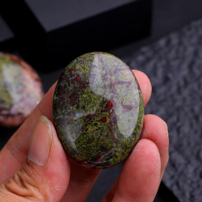Natural Stone Chakra Massage Stones Set - Good Luck & Positive Energy