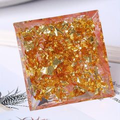 Seeds Of Hope Positive Energy Pyramid Crystal Onyx Meditation Pink Crystal