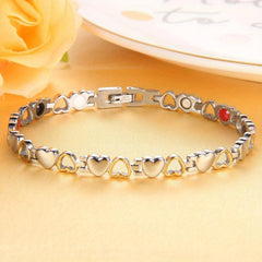 Titanium Steel Magnetic Bracelet For Women - Lymphatic Drainage Jewelry