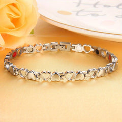 Titanium Steel Magnetic Bracelet For Women - Lymphatic Drainage Jewelry