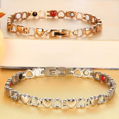 Titanium Steel Magnetic Bracelet For Women - Lymphatic Drainage Jewelry