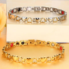 Titanium Steel Magnetic Bracelet For Women - Lymphatic Drainage Jewelry