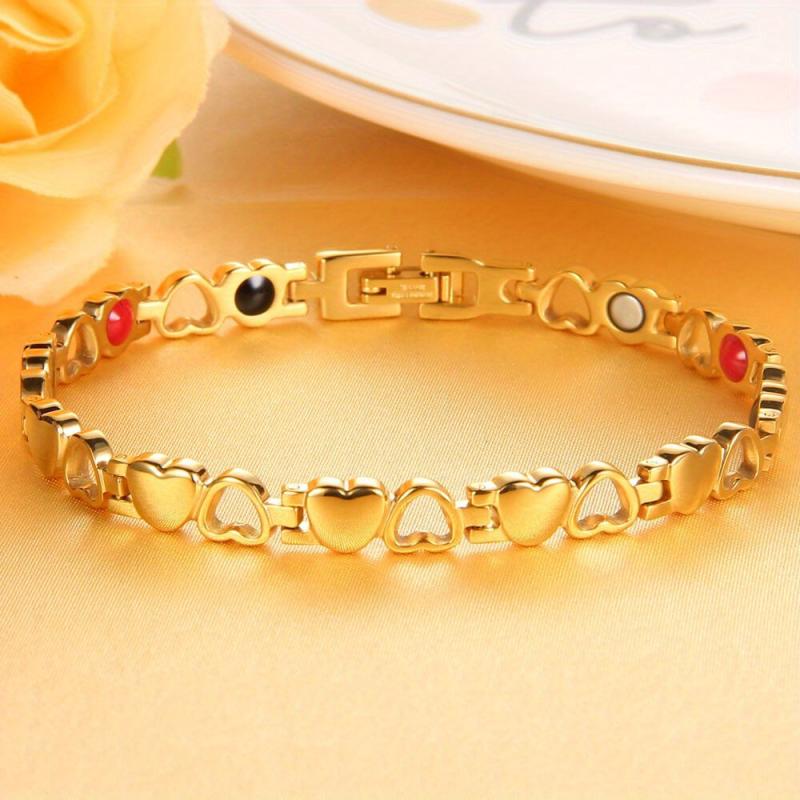 Titanium Steel Magnetic Bracelet For Women - Lymphatic Drainage Jewelry