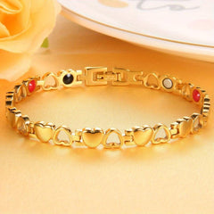 Titanium Steel Magnetic Bracelet For Women - Lymphatic Drainage Jewelry