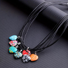7pcs Natural Taison Gemstone Necklace Chakra Balancing Reiki Meditation
