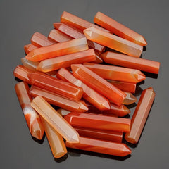 Natural Red Carnelian Healing Crystals Set
