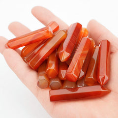 Natural Red Carnelian Healing Crystals Set