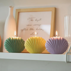 Small Shell Aromatherapy Candle DIY Wedding Handheld Gift