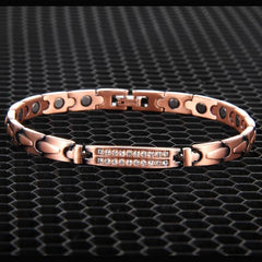 Copper Bracelet Ultra Magnetic Crystal Jewelry Gift Sizing Tool
