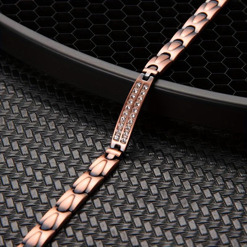 Copper Bracelet Ultra Magnetic Crystal Jewelry Gift Sizing Tool